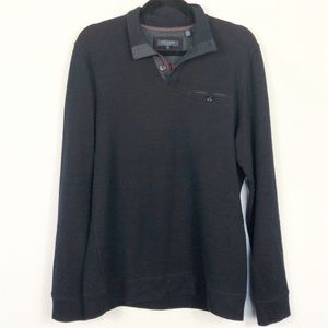 Ted Baker Men’s Button Pullover Sweater